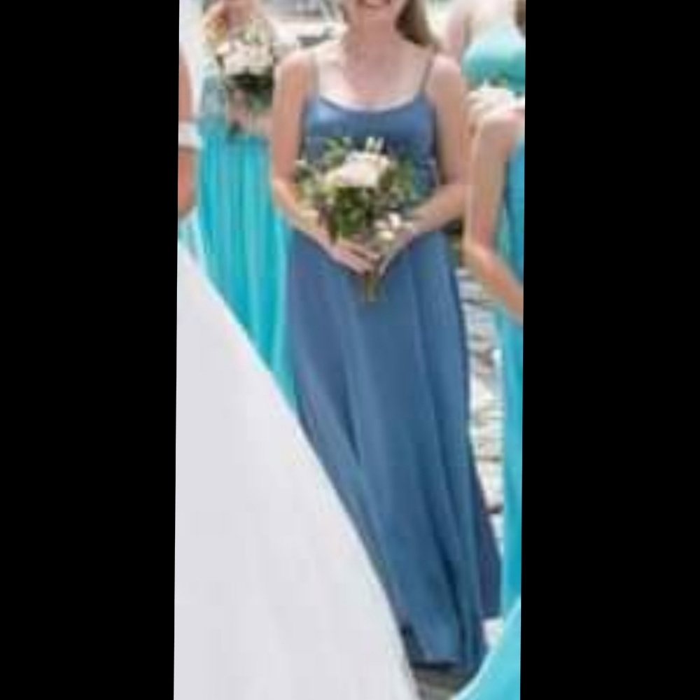 Blue Evening Gown